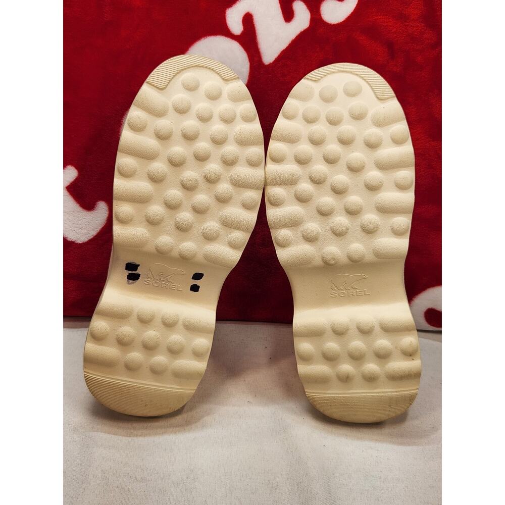 Sorel Womens 8 Slip On Clog Mule Cream Waterproof Garden Comfort Casual Shoes - Picture 9 of 11